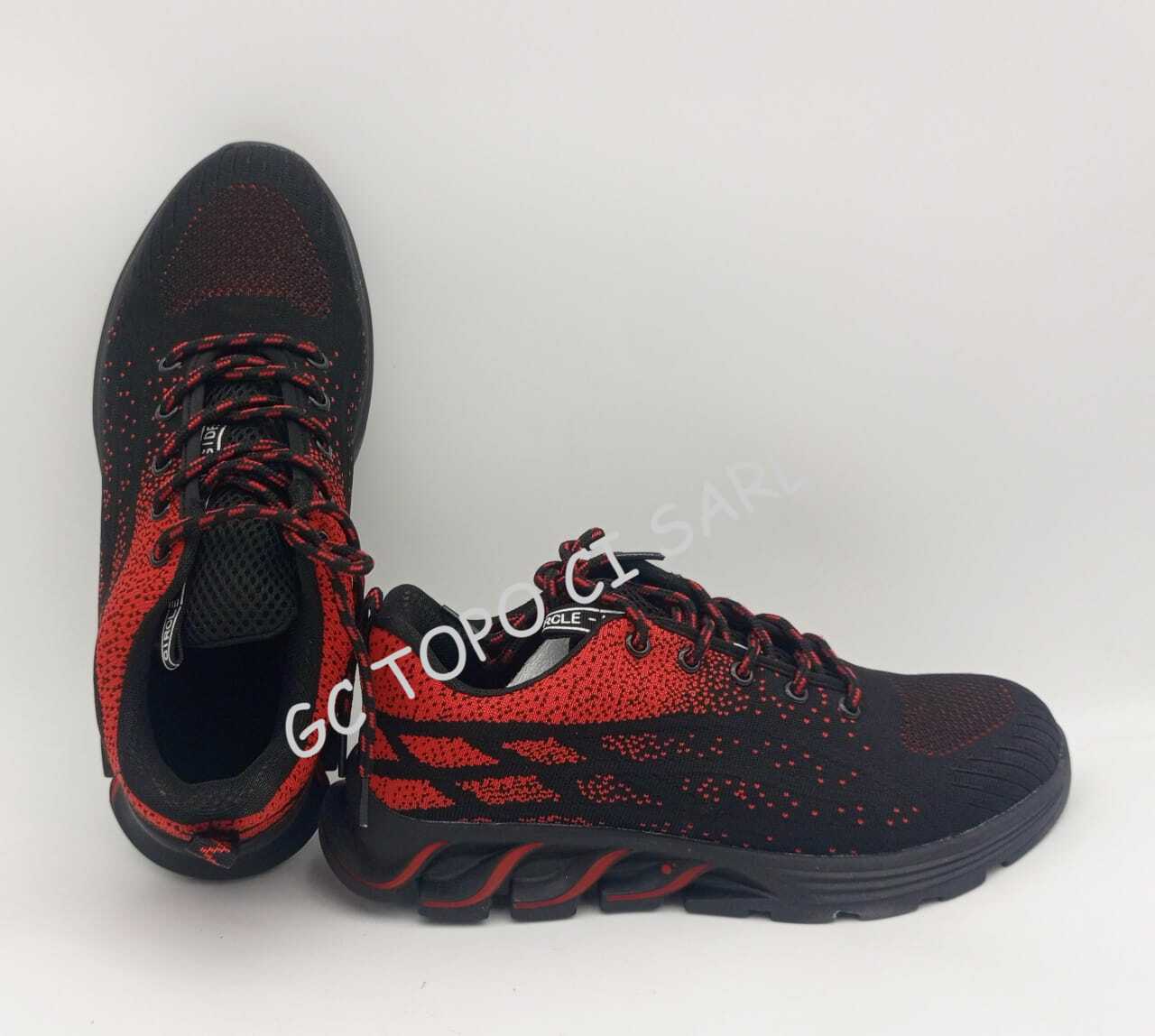 Chaussure de Sécurité Basket type S1P/9017 rouge Taille N°41