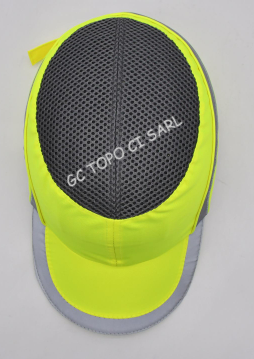 Casquette anti-heurt Jaune-Fluo N°BC-YL