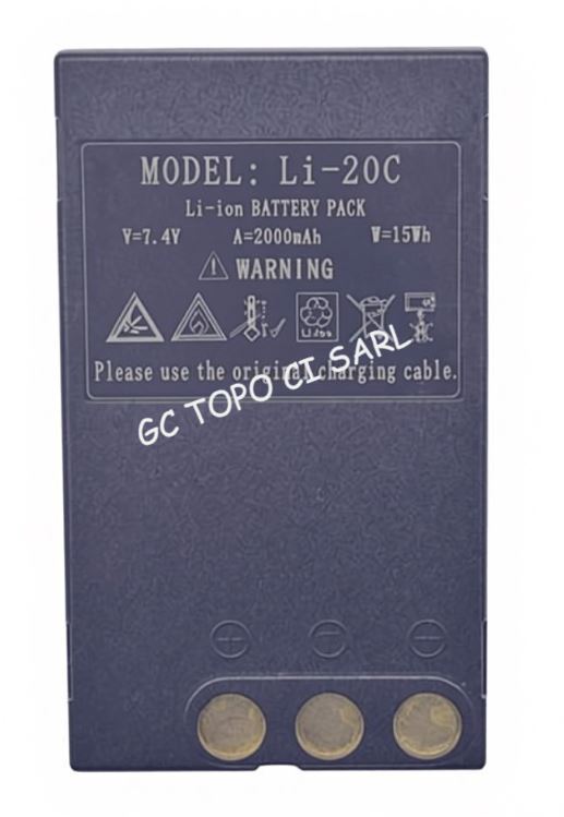 Batterie Li-ion Li-20C